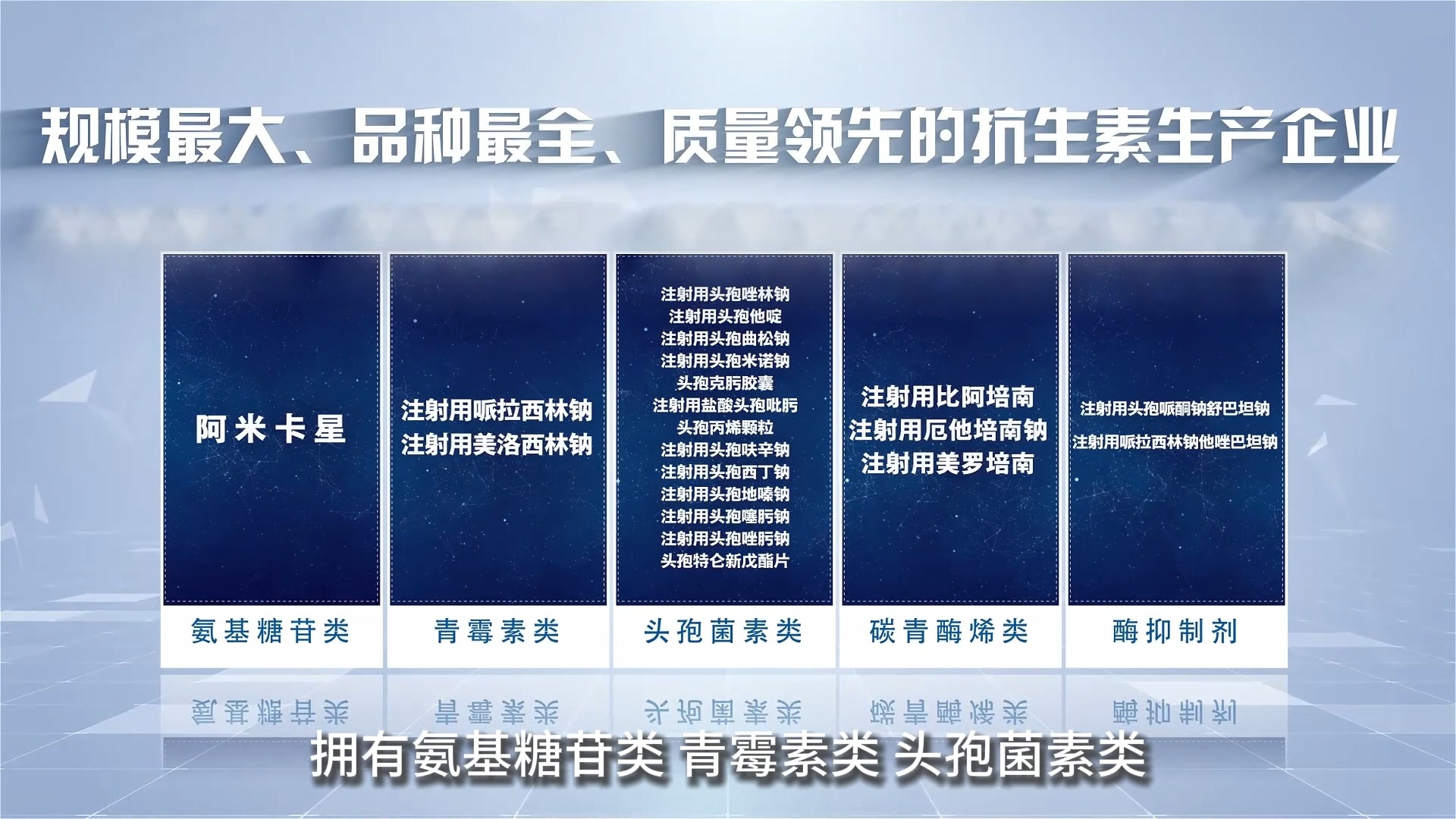 齐鲁制药抗感染家族：为患者提供更安全、更有效、更经济的齐鲁好药